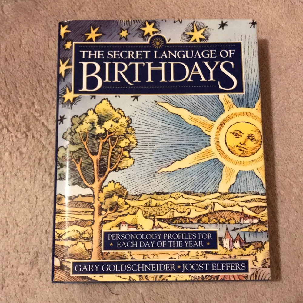 Secret Language of Birthdays New Age Book